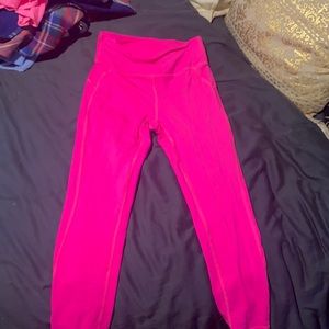 NWOT J. Crew by New Balance pink active leggings